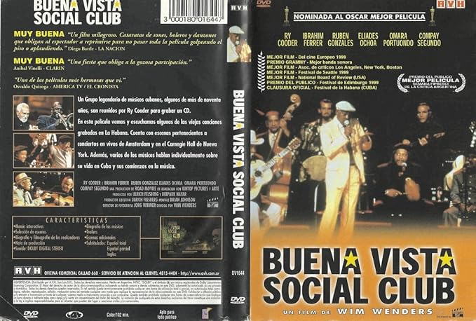 Buena vista social club (DVD): DVD et Blu-ray : Amazon.fr